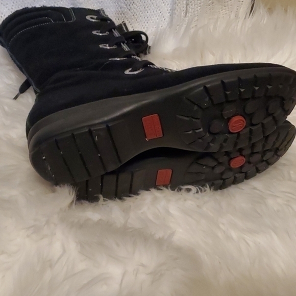 Cole Haan Black Waterproof Mardi Boots 7.5 - Picture 5 of 14